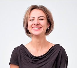 Andrea T., Egresada de Ingeniería Industrial, PUCP